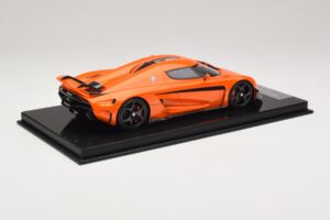 Koenigsegg Regera Orange Carbon Package FrontiArt 1:18 F071-153 Resin — photo 2 of 7
