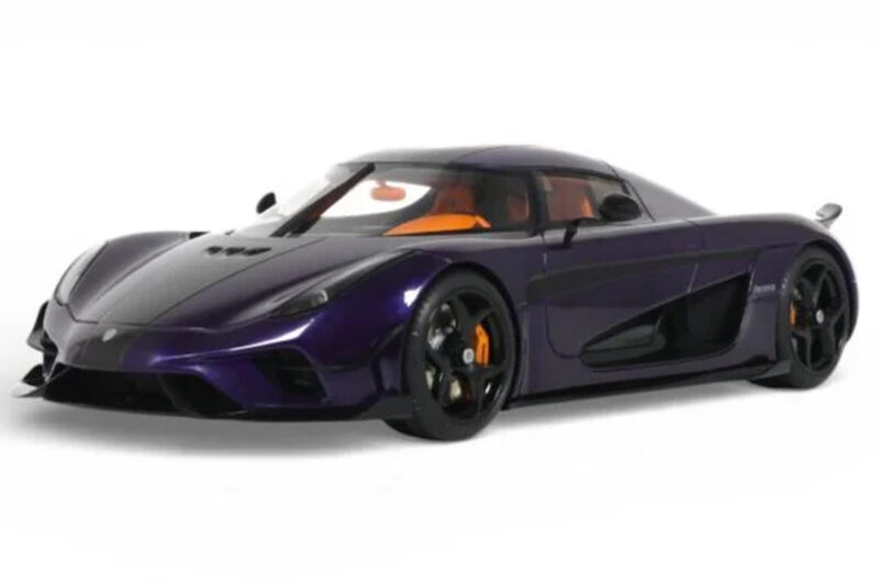 Koenigsegg Regera Purple GT Spirit 1:18 GT973 Resin