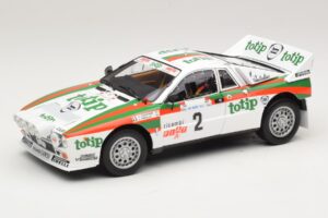 Lancia 037 #2 A. Bettega / M. Perissinot Rally San Marino 1984 Kyosho 1:18 08306F Diecast