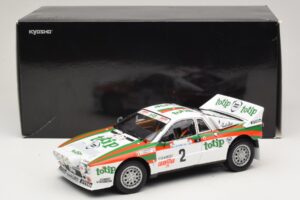 Lancia 037 #2 A. Bettega / M. Perissinot Rally San Marino 1984 Kyosho 1:18 08306F Diecast — photo 8 of 8