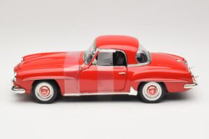 Mercedes 190 SL W121 Coupe Red ERTL 1:18 7465 Diecast — photo 3 of 6