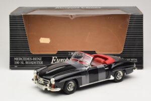 Mercedes 190 SL W121 Roadster Black ERTL 1:18 7464 Diecast — photo 6 of 6