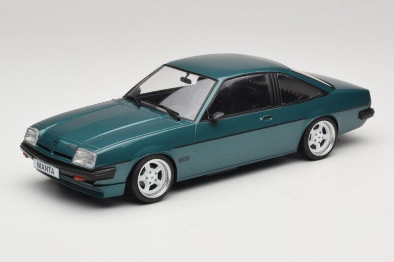 Opel Manta B Green Metallic Custom Wheels MCG 1:18 MCG18313MCW Diecast