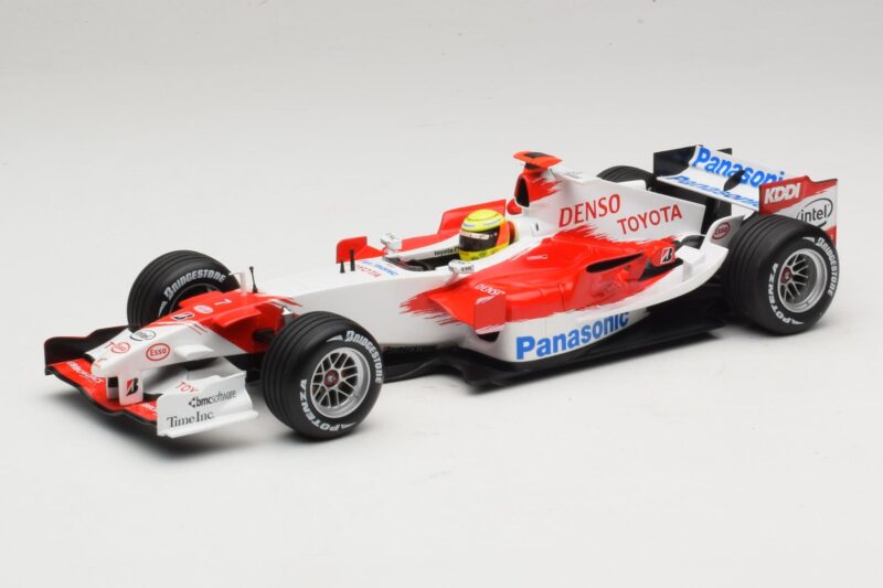 Panasonic Toyota Racing TF106 #12 R. Schumacher Presentation 2006 Minichamps 1:18 AM59553G Diecast