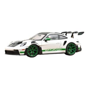 Porsche 911 992 GT3 RS Tribute to Carrera RS White Python Green Norev 1:12 127535 Diecast