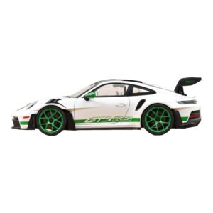 Porsche 911 992 GT3 RS Tribute to Carrera RS White Python Green Norev 1:12 127535 Diecast — photo 3 of 4