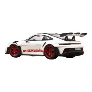 Porsche 911 992 GT3 RS Weissach Package White Pyro Red Norev 1:18 187373 Diecast — photo 3 of 3