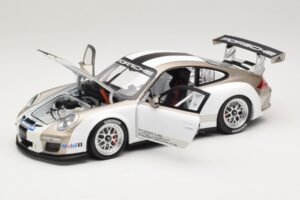 Porsche 911 997 GT3 Cup White With Stripes 2008 Minichamps 1:18 WAP0210130C Diecast — photo 2 of 8