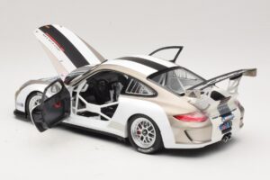 Porsche 911 997 GT3 Cup White With Stripes 2008 Minichamps 1:18 WAP0210130C Diecast — photo 5 of 8