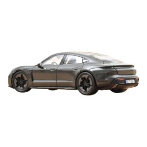 Porsche Taycan Turbo S Slate Grey Neo Norev 1:18 187654 Diecast — photo 3 of 5