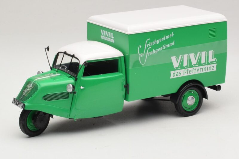 Tempo Hanseat Van Vivil Green Minichamps 1:18 150099043 Diecast