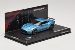 Aston Martin V12 Zagato Alba Blue Minichamps 1:43 437137222 Diecast — photo 2 of 5