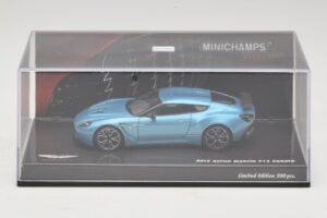 Aston Martin V12 Zagato Alba Blue Minichamps 1:43 437137222 Diecast — photo 4 of 5