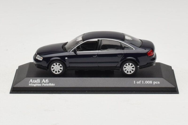 Audi A6 C5 Blue Metallic Minichamps 1:43 430010201 Diecast