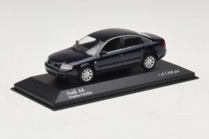 Audi A6 C5 Blue Metallic Minichamps 1:43 430010201 Diecast — photo 2 of 4