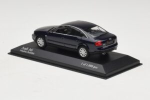 Audi A6 C5 Blue Metallic Minichamps 1:43 430010201 Diecast — photo 3 of 4