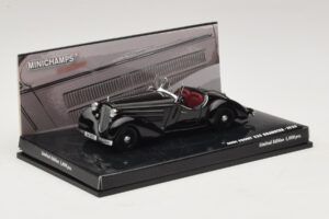 Audi Front 225 Roadster Black Minichamps 1:43 437019131 Diecast — photo 2 of 5