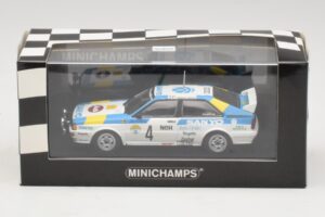 Audi Quattro #4 S. Blomqvist / B. Cederberg Rally Sweden Winner 1982 Minichamps 1:43 430821904 Diecast — photo 4 of 4
