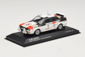 Audi Quattro #7 M. Mouton / F. Pons Pikes Peak International Hill Climb 1984 Minichamps 1:43 AUDI014 Diecast — photo 2 of 4