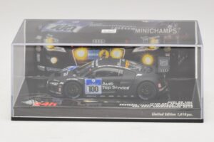Audi R8 LMS GT3 #100 M. Ekstrom / O. Jarvis Abt Sportsline 24 Hours of Nurburgring 2010 Minichamps 1:43 437101900 Diecast — photo 4 of 5