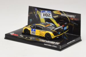 Audi R8 LMS GT3 #102 H-J. Stuck / H. Heyer Black Falcon 24 Hours of Nurburgring 2010 Minichamps 1:43 437101912 Diecast — photo 3 of 5