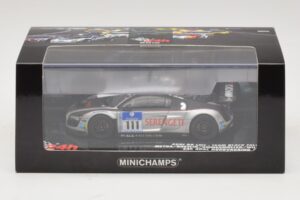 Audi R8 LMS GT3 #111 Metha / Breslin Black Falcon 24 Hours of Nurburgring 2010 Minichamps 1:43 437101911 Diecast — photo 5 of 5