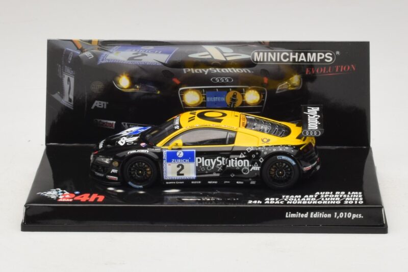 Audi R8 LMS GT3 #2 24 Hours of Nurburgring 2010 Minichamps 1:43 Audi R8 LMS GT3 #2 24 Hours of Nurburgring 2010 Minichamps 1:43 437101902 Diecast