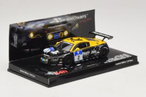 Audi R8 LMS GT3 #2 24 Hours of Nurburgring 2010 Minichamps 1:43 437101902 Diecast — photo 2 of 5