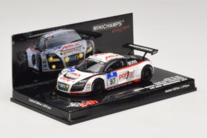 Audi R8 LMS GT3 #97 Phoenix Racing 24 Hours of Nurburgring 2010 Minichamps 1:43 437101997 Diecast — photo 2 of 5