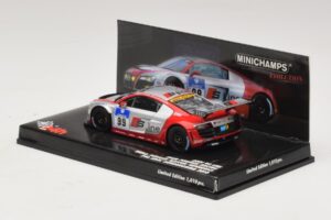 Audi R8 LMS GT3 #99 F. Biela / M. Fassler Phoenix Racing 24 Hours of Nurburgring 2010 Minichamps 1:43 437101999 Diecast — photo 3 of 5