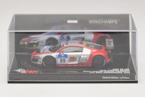 Audi R8 LMS GT3 #99 F. Biela / M. Fassler Phoenix Racing 24 Hours of Nurburgring 2010 Minichamps 1:43 437101999 Diecast — photo 4 of 5