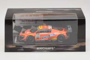 Audi R8 LMS Ultra #100 MS Racing Patel / Dobitsch ADAC GT Masters 2013 Minichamps 1:43 437130100 Diecast — photo 5 of 5