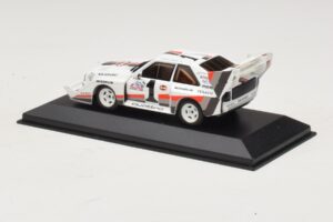 Audi Sport Quattro S1 #1 W. Rohrl Pikes Peak International Hill Climb Winner Record 1987 Minichamps 1:43 410871201 Diecast — photo 3 of 4