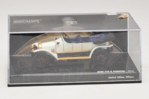 Audi Typ A Phaeton White Blue Minichamps 1:43 437019032 Diecast — photo 4 of 5