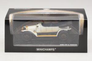 Audi Typ A Phaeton White Blue Minichamps 1:43 437019032 Diecast — photo 5 of 5