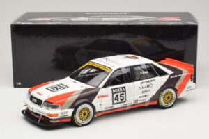 Audi V8 Quattro DTM #45 F. Biela Team AZR 1991 Minichamps 1:18 100911045 Diecast — photo 8 of 8