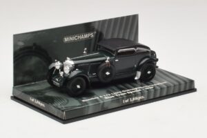 Bentley 6.5 Litre Gurney Nutting Saloon Blue Train Special Green Minichamps 1:43 436139501 Diecast — photo 2 of 4