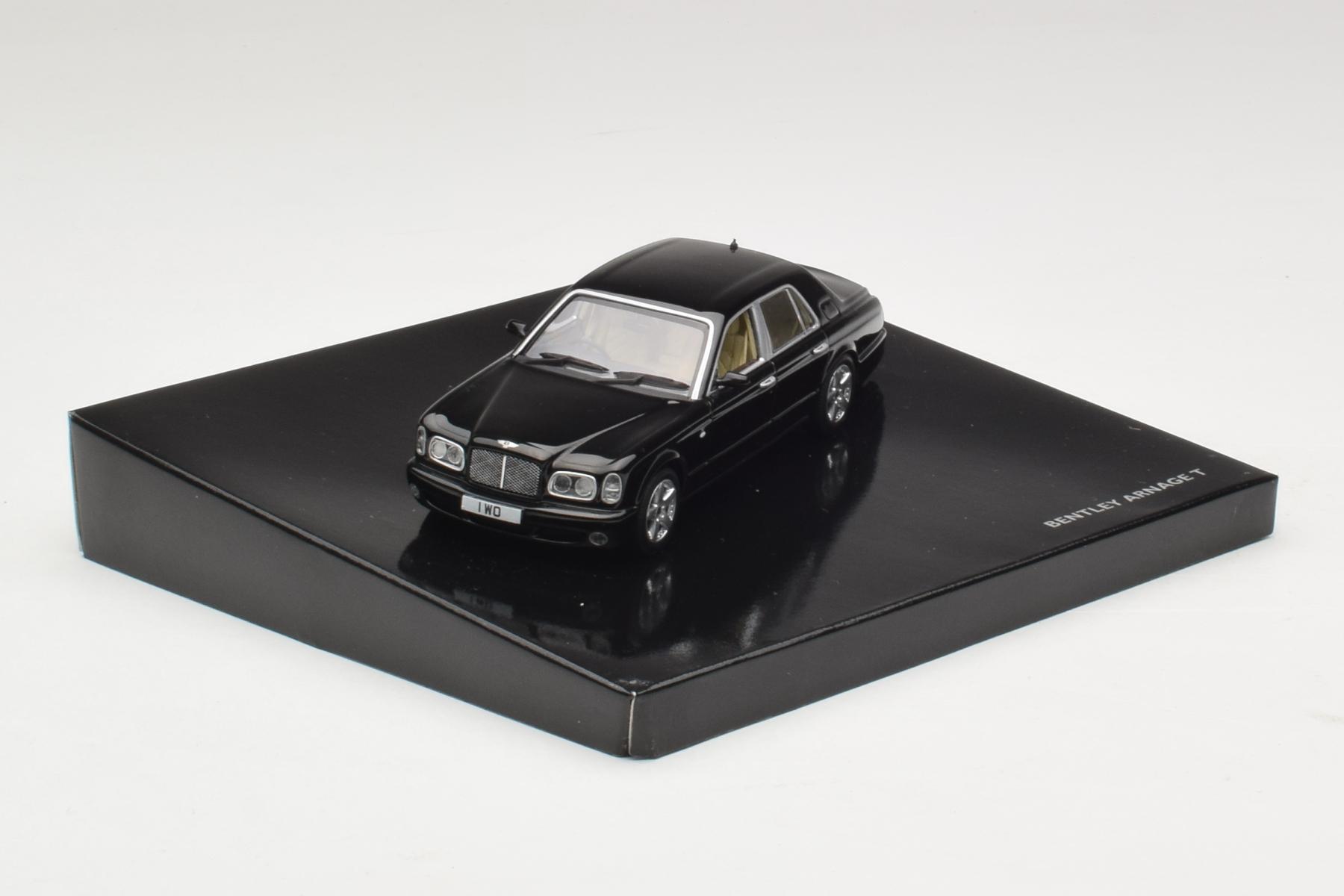 Salon de Geneve特注 1/43 ベントレー アルナージ T Minichamps Bentley Arnage T 1:43 Black Diecast Saloon
