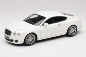 Bentley Continental GT White Replacement Box Minichamps 1:18 100139621-R1 Diecast