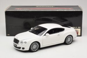 Bentley Continental GT White Replacement Box Minichamps 1:18 100139621-R1 Diecast — photo 8 of 8