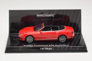 Bentley Continental GTC Speed Red Minichamps 1:43 Bentley Continental GTC Speed Red Minichamps 1:43 436139061 Diecast