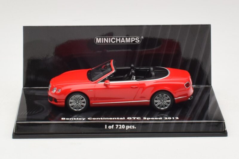 Bentley Continental GTC Speed Red Minichamps 1:43 436139061 Diecast