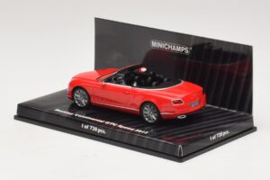 Bentley Continental GTC Speed Red Minichamps 1:43 436139061 Diecast — photo 3 of 4