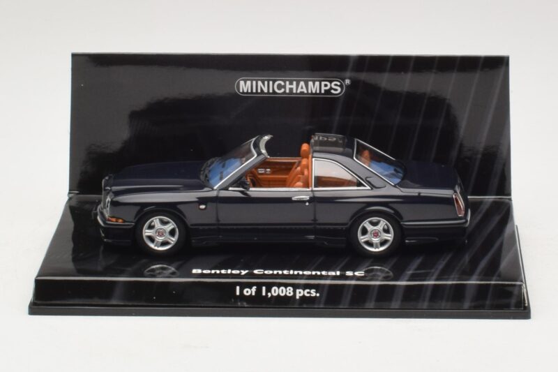 Bentley Continental SC Dark Blue Minichamps 1:43 436139990 Diecast