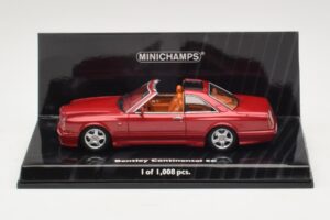 Bentley Continental SC Red Metallic Minichamps 1:43 436139991 Diecast