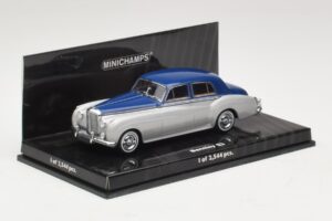 Bentley S2 Silver Blue Minichamps 1:43 436139950 Diecast — photo 2 of 4