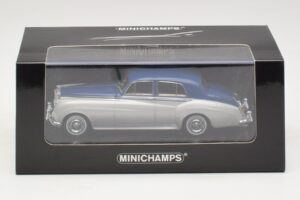 Bentley S2 Silver Blue Minichamps 1:43 436139950 Diecast — photo 4 of 4