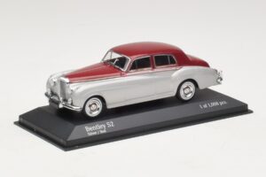 Bentley S2 Silver Red Minichamps 1:43 403139953 Diecast — photo 2 of 4