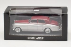 Bentley S2 Silver Red Minichamps 1:43 403139953 Diecast — photo 4 of 4
