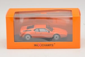 BMW M1 Orange Maxichamps 1:43 940025020 Diecast — photo 4 of 4